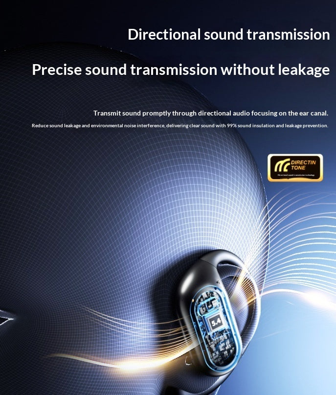 New Wireless Bluetooth Earbuds Neckband Design Noise-canceling Perfect For Workouts