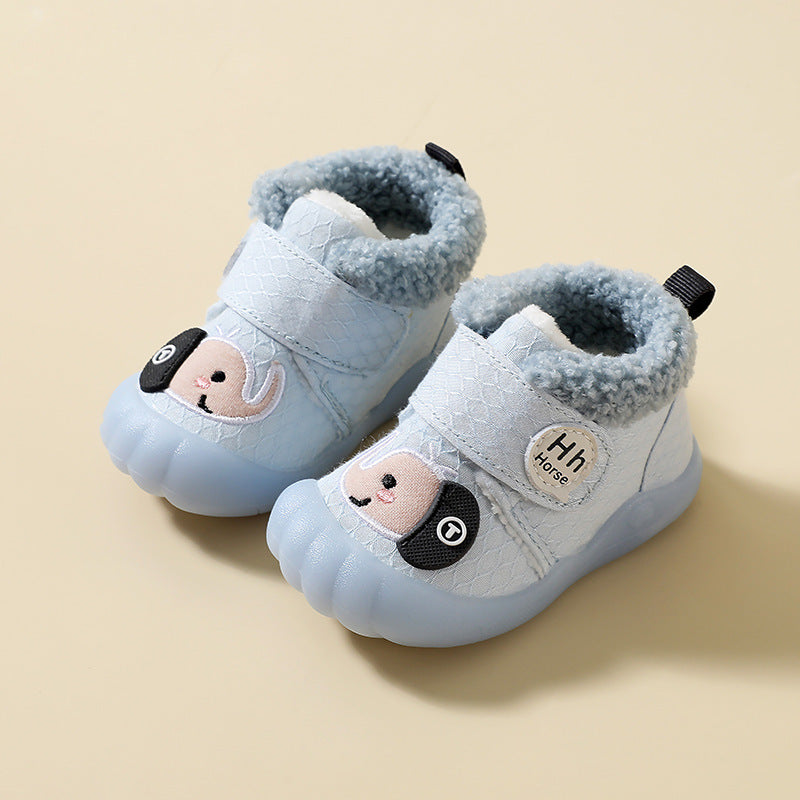 Two Cotton Toddler Shoes Winter Warm Cotton Shoes Women