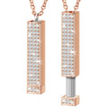 Double-layer Diamond-encrusted Necklace for Mother's Day