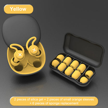 Silent Learning Special Silicone Sleeve Noise-cancelling Earplugs