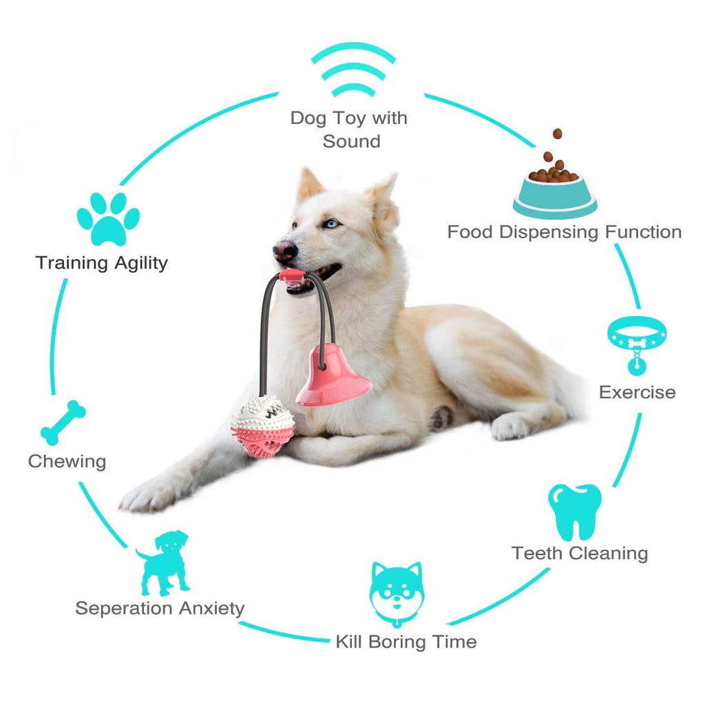 Durable Interactive Dog Toy for Aggressive Chewers – Tug-of-War & Treat Dispensing