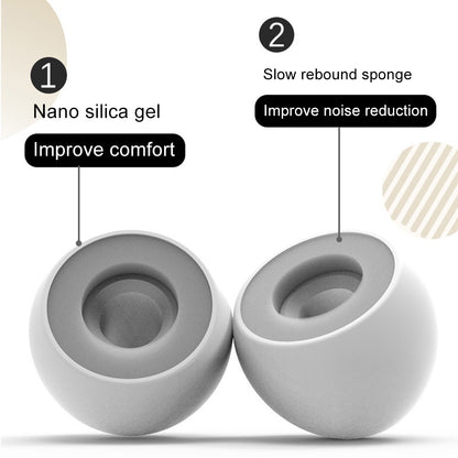 Silent Learning Special Silicone Sleeve Noise-cancelling Earplugs