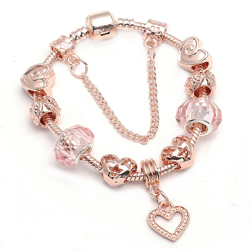 Fashion Love Bracelet | Delicate Rose Gold Jewelry