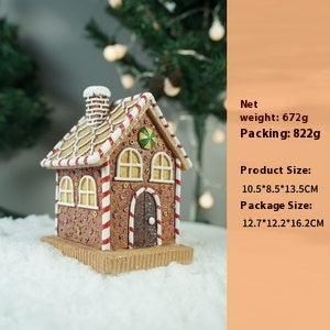 Train Christmas Decoration Resin Crafts