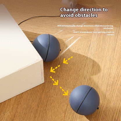 Delight Your Pets with Our Fun Electric Mouse Teaser Ball – Automatic Rolling Toy for Cats and Dogs.