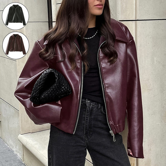 Shop Women's Leather Jackets | Trendy and Comfortable and warm up