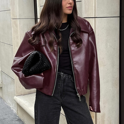 Shop Women's Leather Jackets | Trendy and Comfortable and warm up