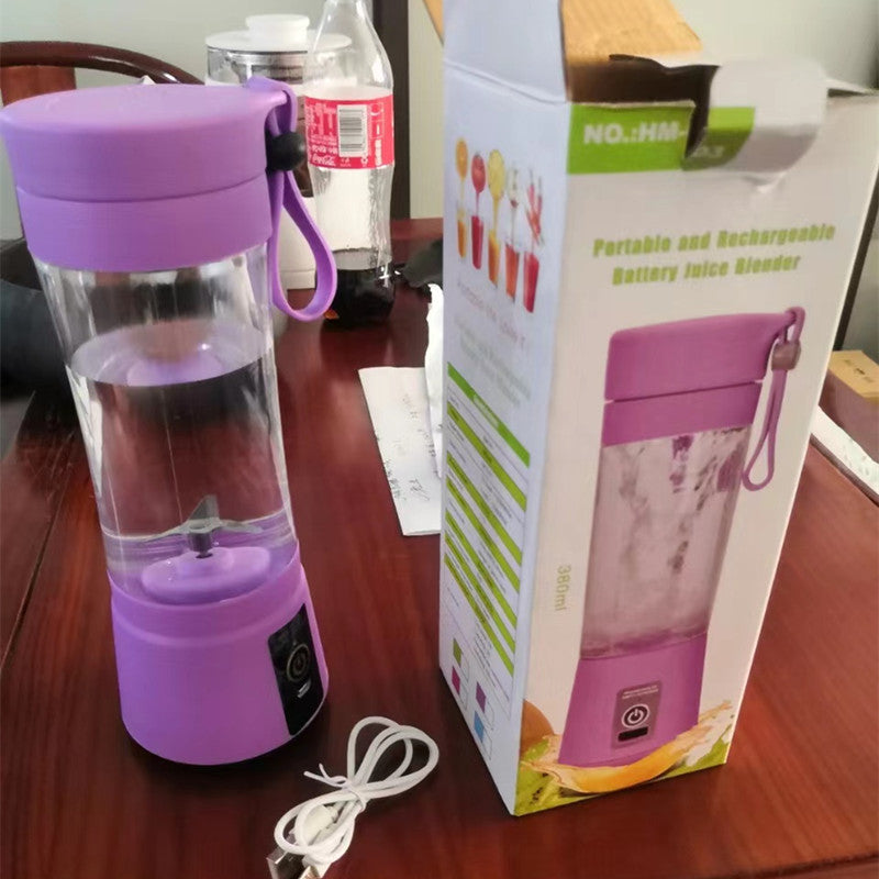 6-Blade Portable USB Rechargeable Blender – Smoothies On the Go! | M2k Trends