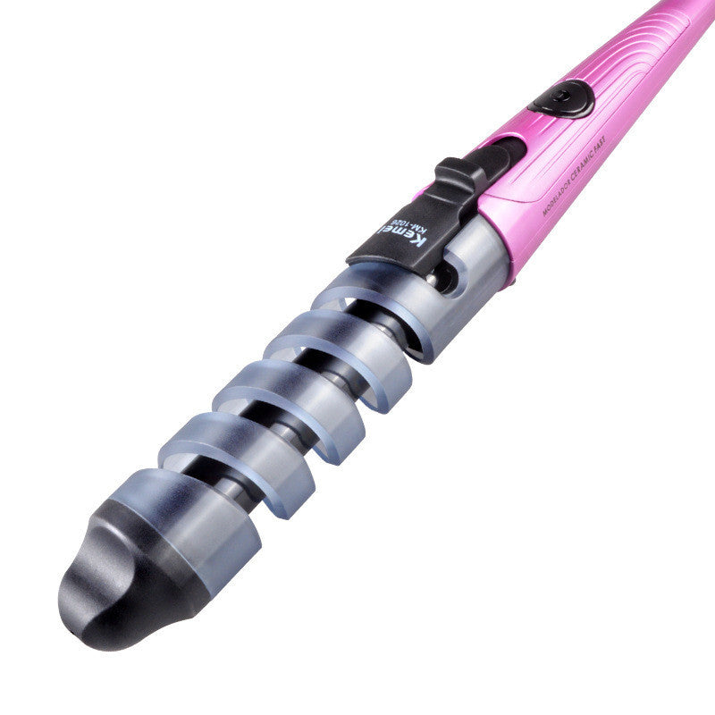 Anti-scald Spiral Hair Curler Large Roll Small Curling Iron Ceramic Hair Curlers Straight Dual-purpose Hair Curling Iron Straight Rod Constant Temperature