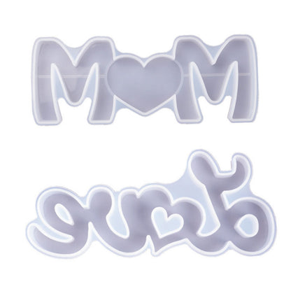 Diy Epoxy Resin Crystal Mother's Day Silicone Mould