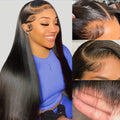 Exotic Hand-Woven Real Hair Wig