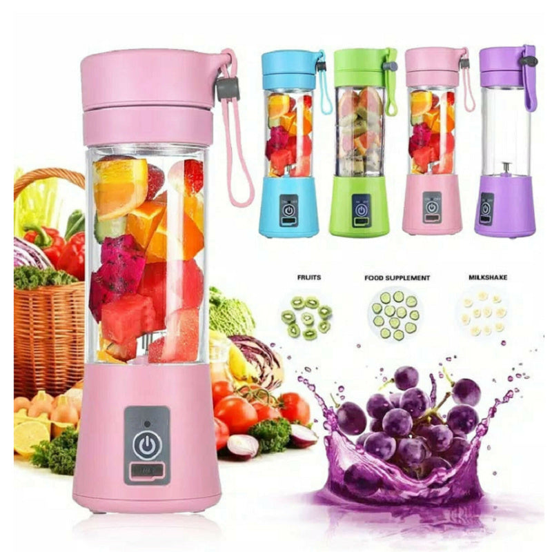 6-Blade Portable USB Rechargeable Blender – Smoothies On the Go! | M2k Trends