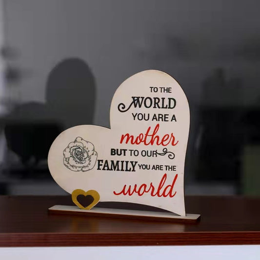 Mother's Day Wooden Ornament Mother You