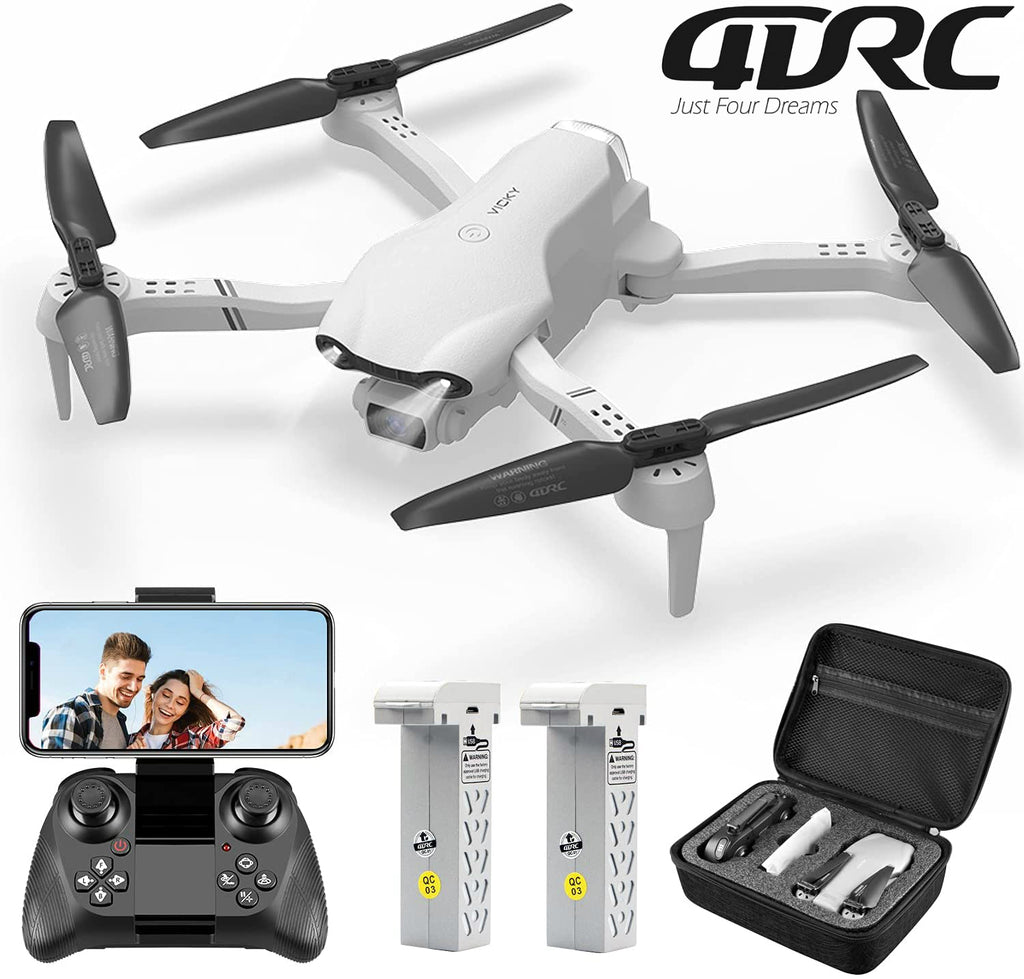 F10 Foldable Drone with 1080P HD FPV Camera | 32-Min Flight Time | WiFi RC Quadcopter