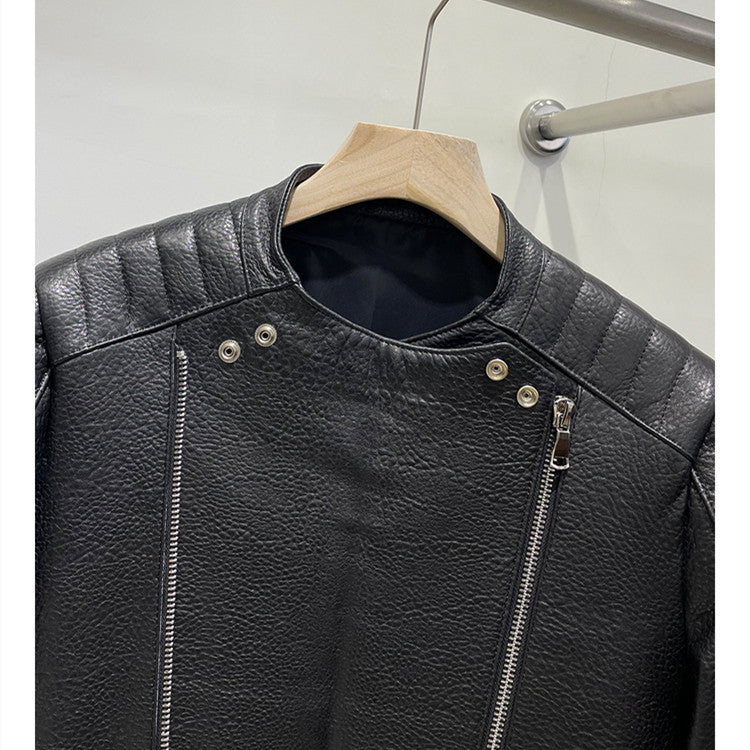 Luxurious Sheepskin Bubble Jacket | Men's Fashion