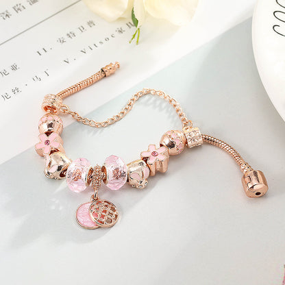 Fashion Love Bracelet | Delicate Rose Gold Jewelry