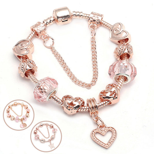 Fashion Love Bracelet | Delicate Rose Gold Jewelry