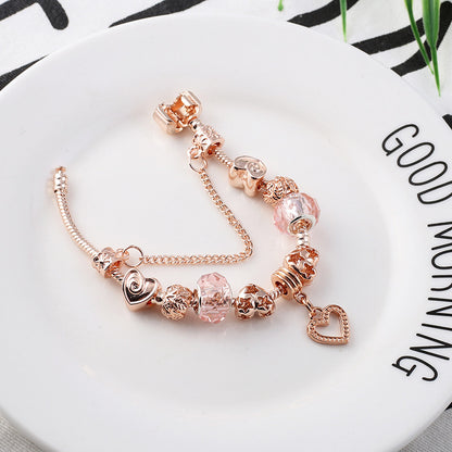 Fashion Love Bracelet | Delicate Rose Gold Jewelry