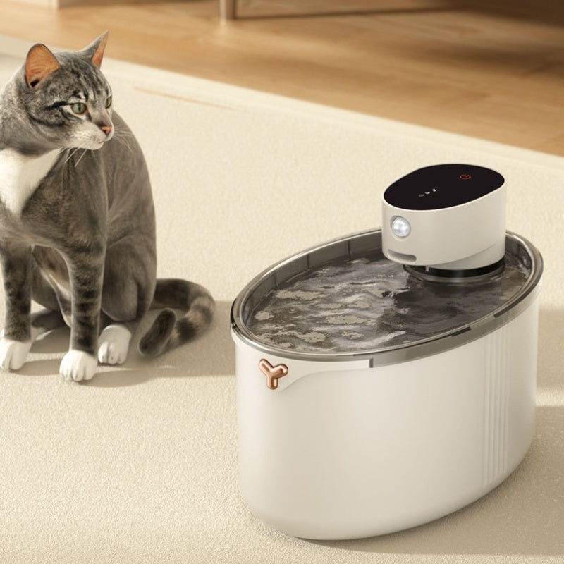 Wireless Pet Water Dispenser | 2.5L Automatic Water Fountain for Cats & Dogs