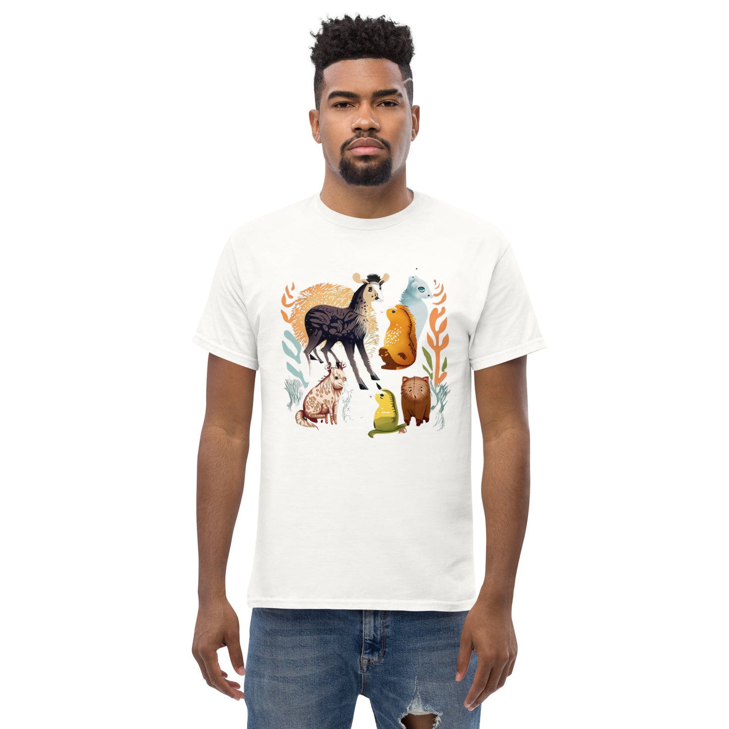 Best Men's animal classic tee