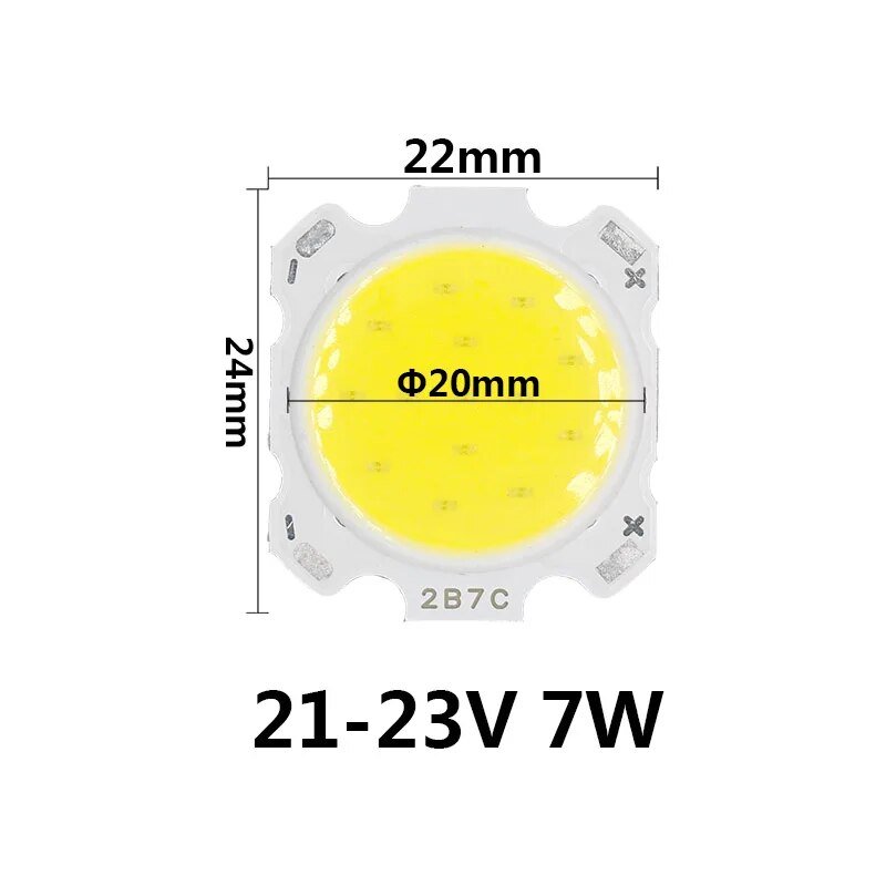 best 10pcs a lot 3W 5W 7W 10W LED COB Light Bulb On Board 250mA led diodes High Power LED Light Lamp SpotLight Downlight Lamps DIY shop online at M2K Trends for