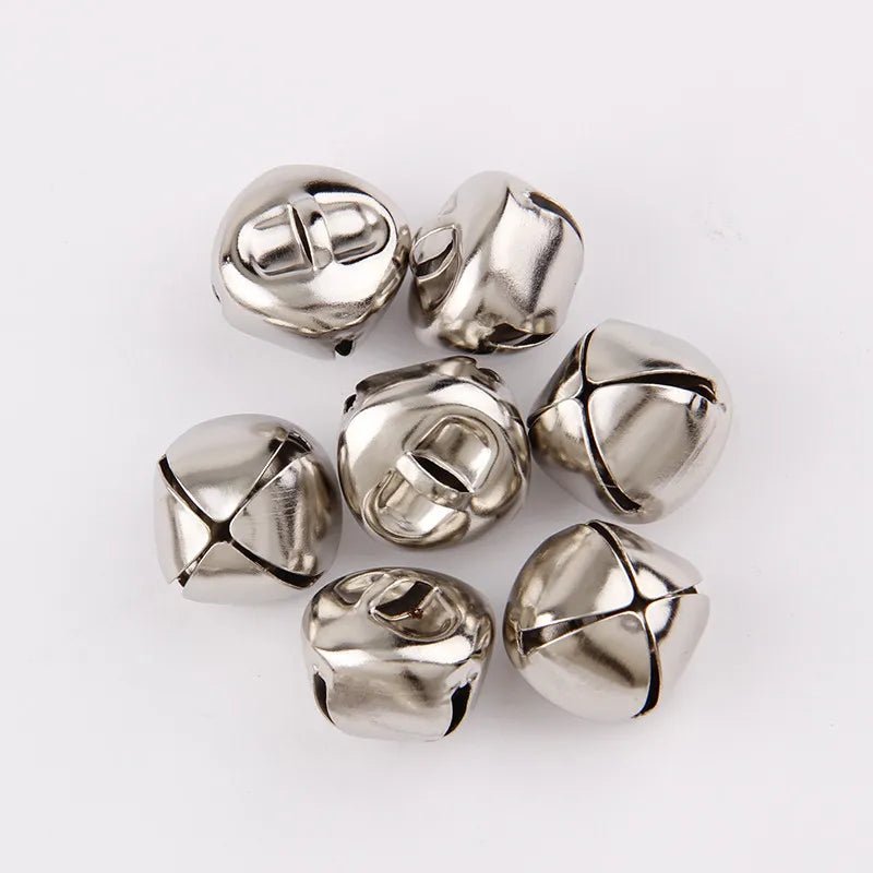 best 12-30mm 10Pcs Iron Jingle Bells Pendants Hanging Christmas Tree Ornaments Decorations For Home Festival Party Diy Crafts shop online at M2K Trends for
