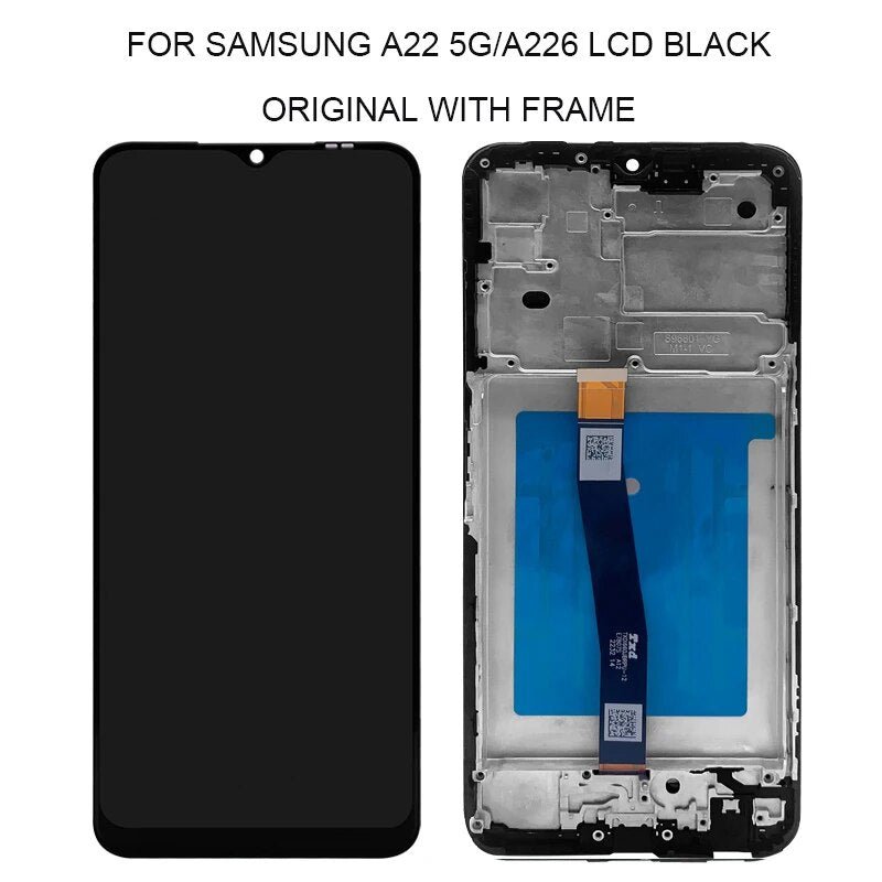best 1Pcs A226 Display For Samsung Galaxy A22 5G Lcd Touch Screen Digitizer For Samsung A22 4G Lcd A225 Assembly With Tools 1Pcs A226 Display For Samsung Galaxy A22 5G shop online at M2K Trends for A22 5G Lcd Touch Screen Digitizer For Samsung A22 4G Lcd A225 Assembly With Tools