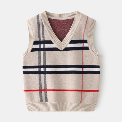 best 2-8T Plaid Sweater Tank For Boy Girl Toddler Kid Baby Spring Autumn Sweater V Neck Knit Top Fall Fashion Vest Knitwear Clothes best 0 Shop online, Near me in the GTA, near me in Toronto, In Canada, In the New York, Kingston Jamaica