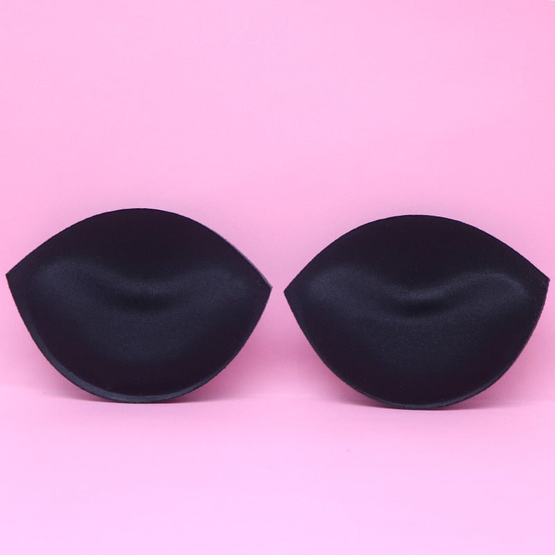 best 2 Pcs 1pair Thick Sponge Bra Pads Push Up Breast Enhancer Removeable Bra Padding Inserts Cups for Swimsuit Bikini Padding 0 shop online at M2K Trends for