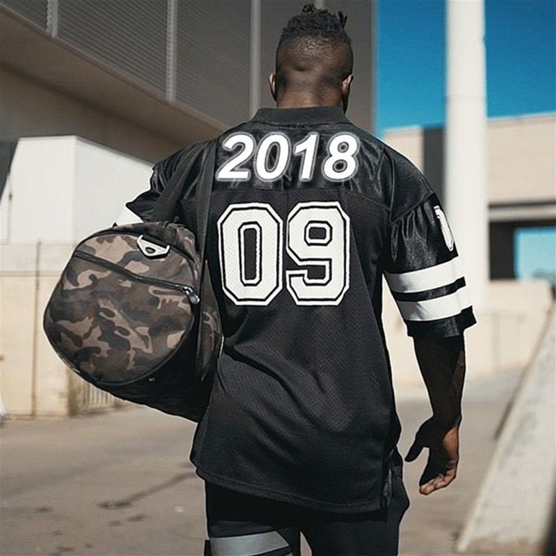 best 2019 NEW Brand Men tshirt Quick Dry Breathable T-shirts men Soccer Jersey Shirt sports Loose Bodybuildi t-shirt Size M-XXL 0 shop online at M2K Trends for