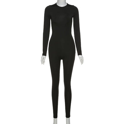 best Solid Black/Gray Long Sleeve Skiing Jumpsuit Women Elastic Hight Outfit Fashion Fitness Sportwear Slim Rompers Streetwear best 0 Shop online, Near me in the GTA, near me in Toronto, In Canada, In the New York, Kingston Jamaica