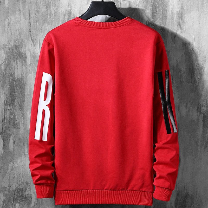 best 2023 High Quality Autumn Spring Fashion Oversize Tshirt Men's Long Sleeve Casual O Neck T-Shirt For Man TOP TEES 6XL 7XL 8XL 0 shop online at M2K Trends for