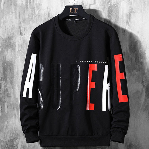 best 2023 High Quality Autumn Spring Fashion Oversize Tshirt Men's Long Sleeve Casual O Neck T-Shirt For Man TOP TEES 6XL 7XL 8XL 0 shop online at M2K Trends for