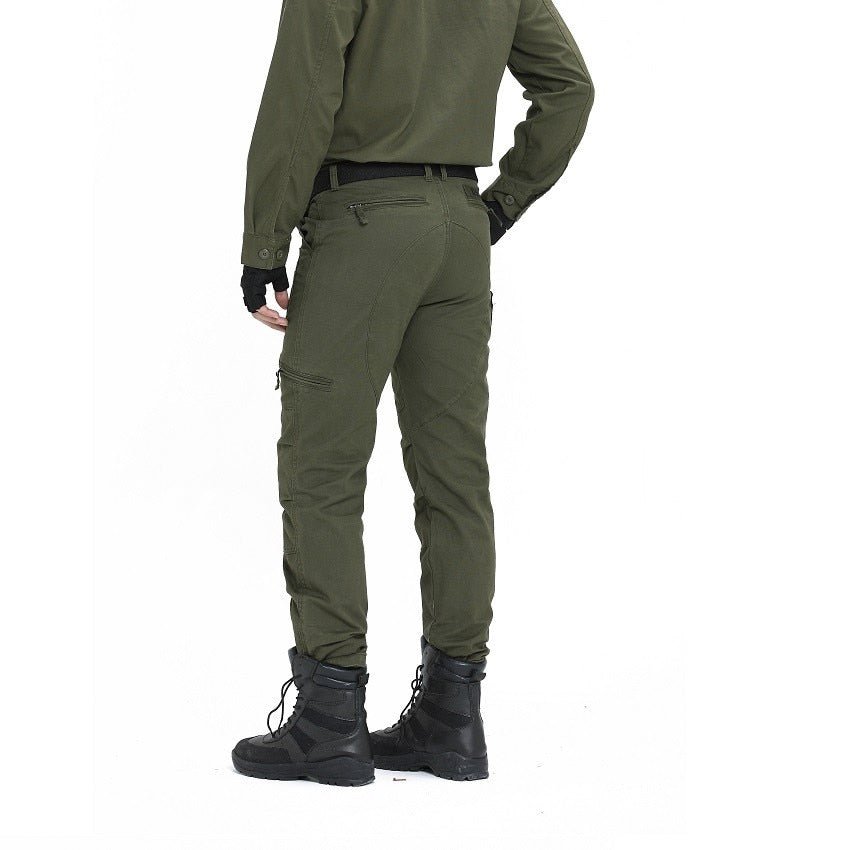 best 2023 Men's Cargo Pant Cotton Army Military Tactical Pant Men Vintage Camo Green Work Many Pocket Cotton Camouflage Black Trouser 0 shop online at M2K Trends for