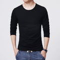 best 2023 MRMT Brand New Men's T-Shirts Long Sleeve Slim Men T-Shirt Young Man Pure Color Tops Tees Shirt O-Neck For Male Boys Tshirt 0 shop online at M2K Trends for