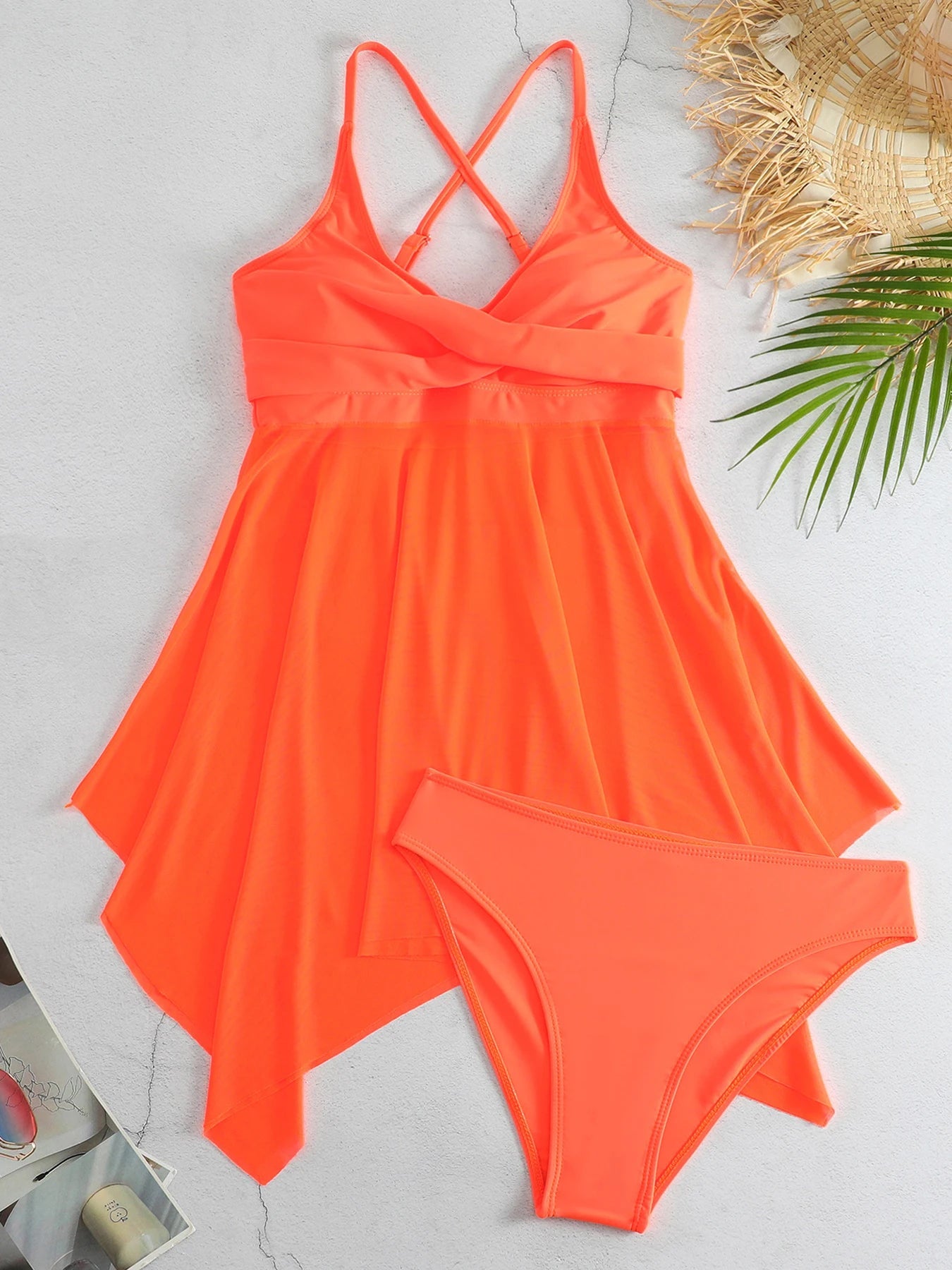 best 2023 Sexy Transparent Mesh Swimwear Women Plu Size Swimsuit Female Two Pieces Bathing Suit Skirt Beachwear Swimming Suit Bathers shop online at M2K Trends for