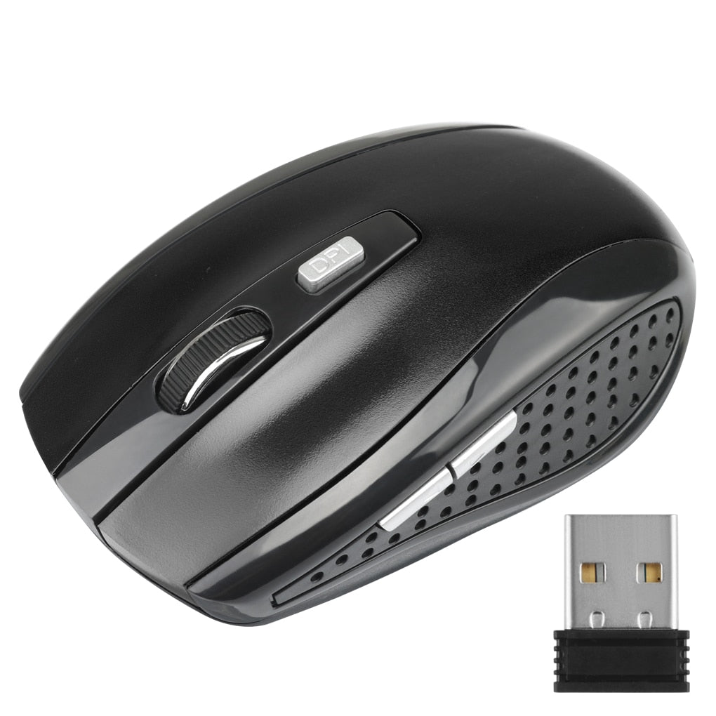 best 2.4GHz Wireless Mouse Adjustable DPI Mouse 6 Buttons Optical Gaming Mouse Wireless Mouse shop online at M2K Trends for Wireless Mouse