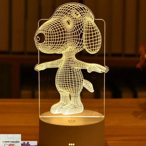 best 3D Lamp Acrylic LED Night Lights Christmas Party Decoration Night Lighting shop online at M2K Trends for Night Lights