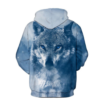 best 3D sweater wolf head pattern sweater 0 shop online at M2K Trends for