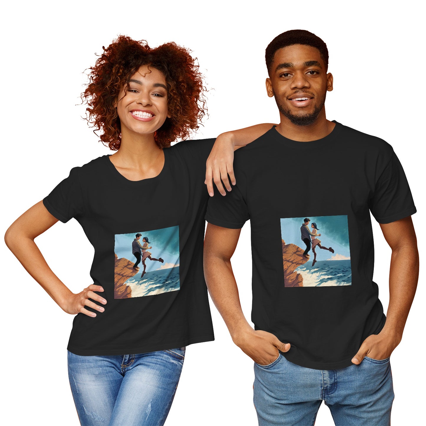 Couple's Pima Cotton Jersey Short Sleeve Tshirt - # T-shirts