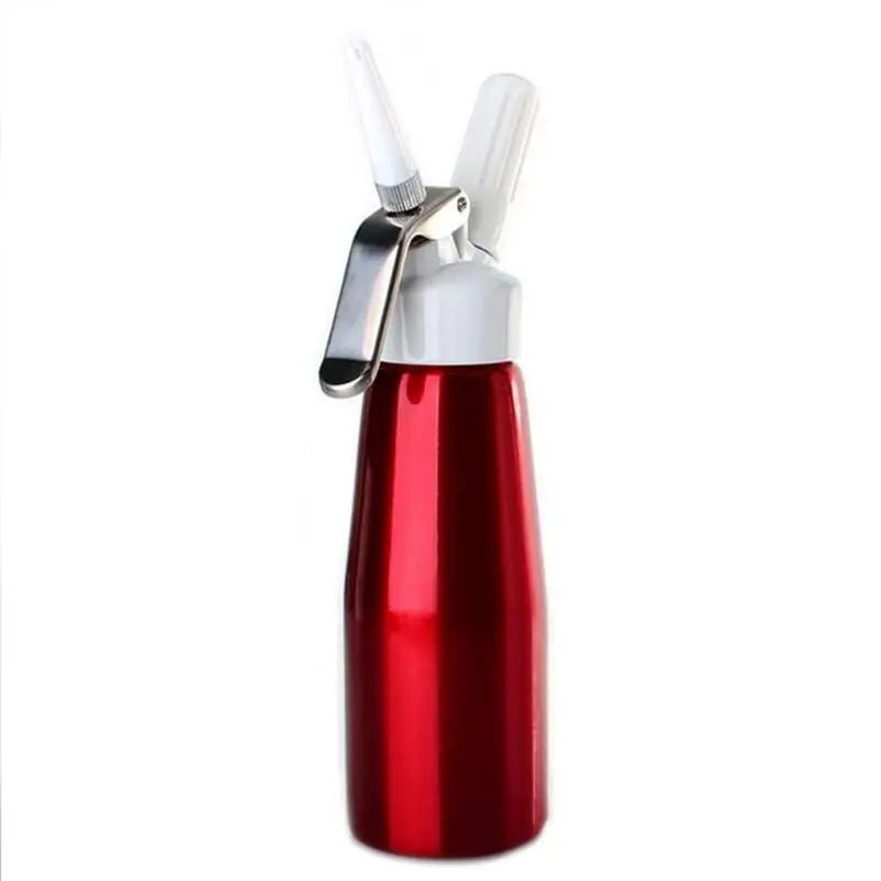 best 500ml Aluminum Alloy Whipped Cream Dispenser Home Kitchen Whip Cream Dispensers with Three Different Decorating Nozzles Alloy Whipped Cream Dispenser shop online at M2K Trends for