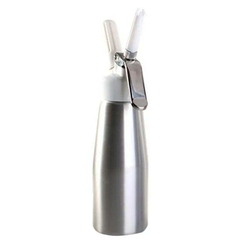 best 500ml Aluminum Alloy Whipped Cream Dispenser Home Kitchen Whip Cream Dispensers with Three Different Decorating Nozzles Alloy Whipped Cream Dispenser shop online at M2K Trends for