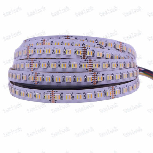 best 5M LED Strip Light RGBCCT 60leds 96leds /m 112leds /m 5050 SMD Led Tape Bar Light String Holiday Decoration Lights 12V 24V shop online at M2K Trends for