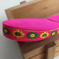 best 7 Yards 12MM Vintage Ethnic Embroidery Lace Ribbon Boho Jacquard Lace Trim DIY Clothes Bag Accessories Embroidered Fabric shop online at M2K Trends for