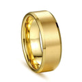 best 8mm Glossy Simple Stainless Steel Ring Men Rings shop online at M2K Trends for ring for men
