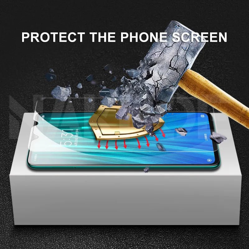 best 9H Tempered Glass For Xiaomi Redmi 9 8 8A 10X Screen Protector Glass Redmi 10X Note 8 8T 9S 9 Pro Max Safety Protective Glass shop online at M2K Trends for