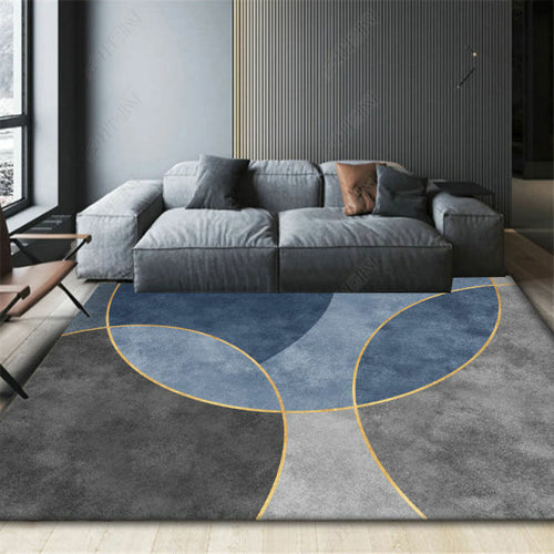 Geometric Printed Carpet Living Room Large Area Rugs Carpet Modern