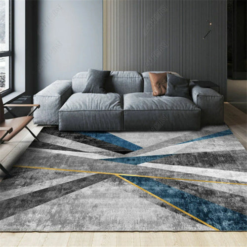 Geometric Printed Carpet Living Room Large Area Rugs Carpet Modern