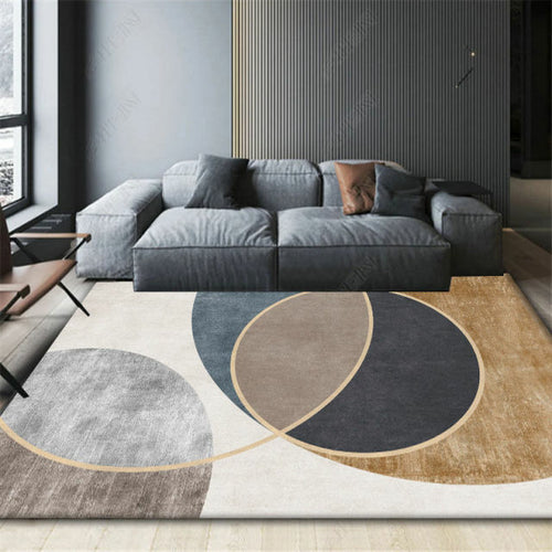 Geometric Printed Carpet Living Room Large Area Rugs Carpet Modern