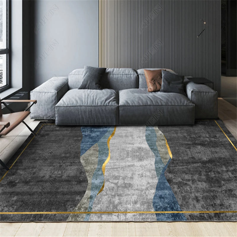 Geometric Printed Carpet Living Room Large Area Rugs Carpet Modern